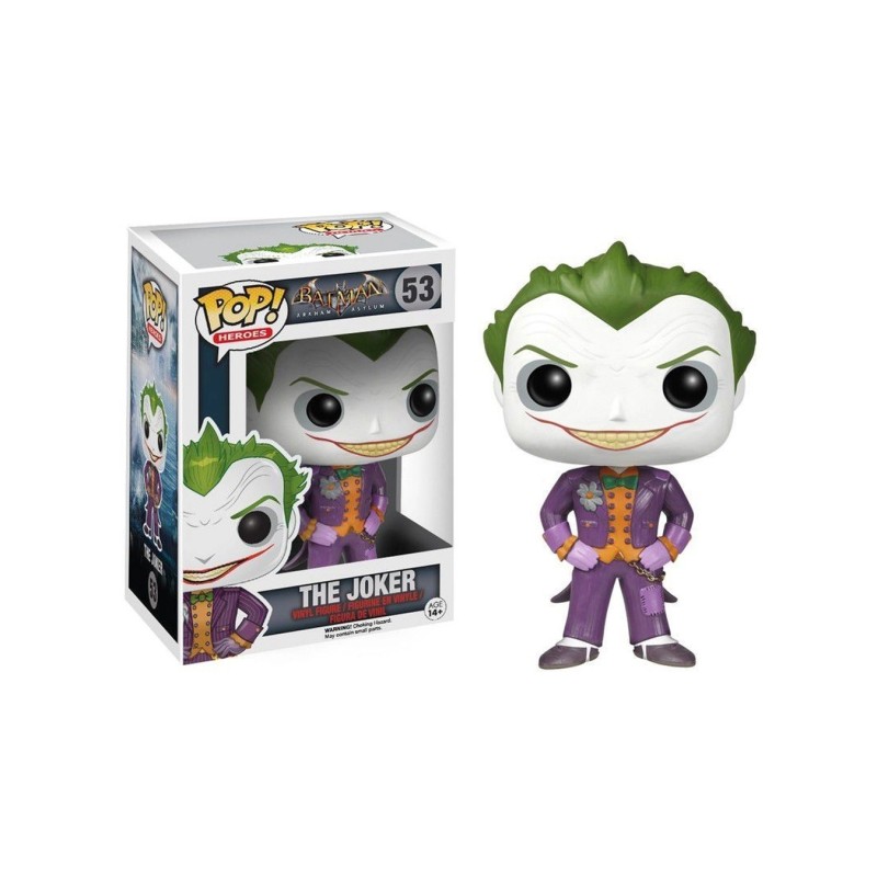 Boneco The Joker (Coringa) Batman Arkham Asylum Pop Funko 53