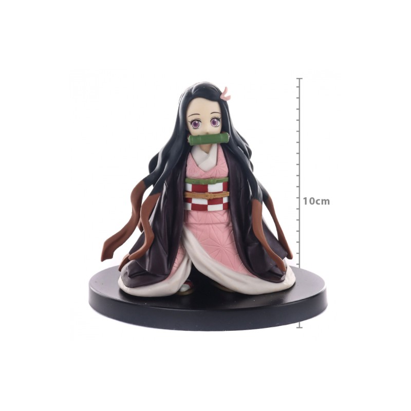 Boneco Figure para coleção Nezuko Kamado Anime Kimetsu no Yaiba