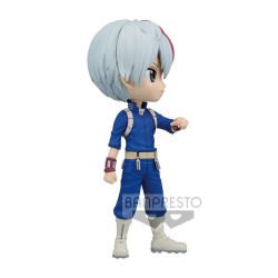 Boneco My Hero Academia Shoto Todoroki Q Posket Bandai Banpresto