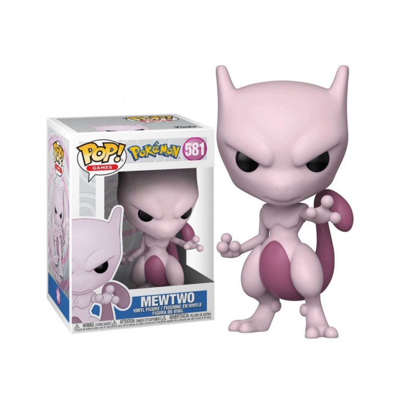 Boneco Pokémon Mewtwo Pop Funko 581