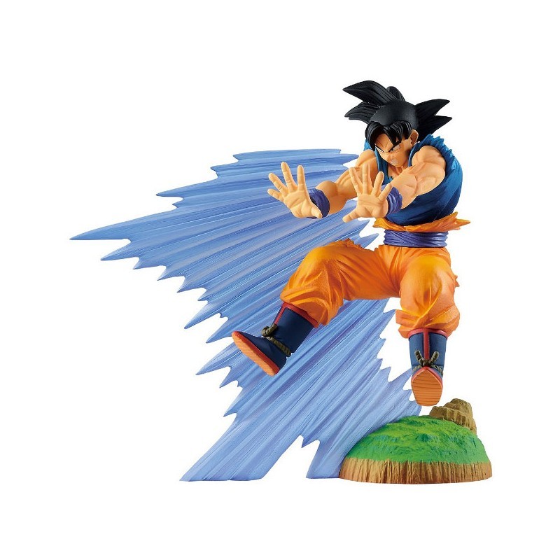 Boneco de dragon ball bandai, figura de ação genuíno de cenário