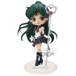 Boneco Sailor Moon Eternal Super Sailor Pluto Q Posket Banpresto Bandai