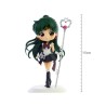 Boneco Sailor Moon Eternal Super Sailor Pluto Q Posket Banpresto Bandai