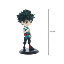 Boneco My Hero Academia Izuku Midoriya Q Posket Banpresto Bandai