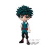 Boneco My Hero Academia Izuku Midoriya Q Posket Banpresto Bandai