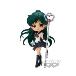 Boneco Sailor Moon Eternal Super Sailor Pluto Q Posket Banpresto Bandai