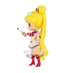 Boneco Sailor Moon Eternal Super Sailor Moon Kaleidoscope Q Posket Bandai Banpresto