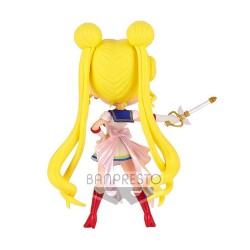 Boneco Sailor Moon Eternal Super Sailor Moon Kaleidoscope Q Posket Bandai Banpresto