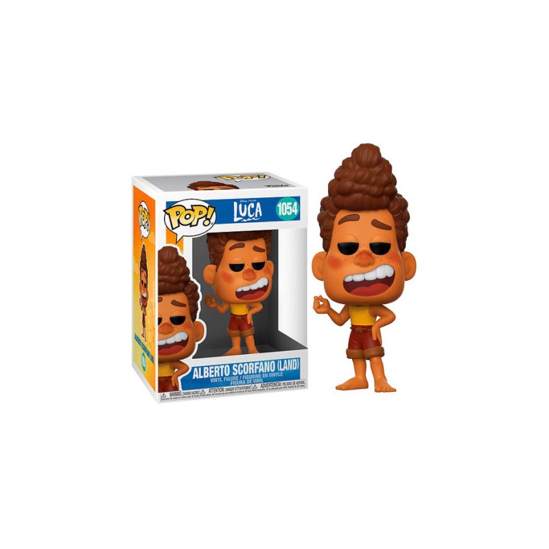 Boneco Disney Pixar Luca Alberto Scorfano (Land) Pop Funko 1054